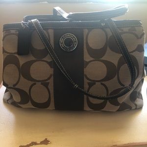 Coach Brown Signature Logo Bag